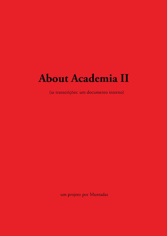 Capa do livro About Academia II